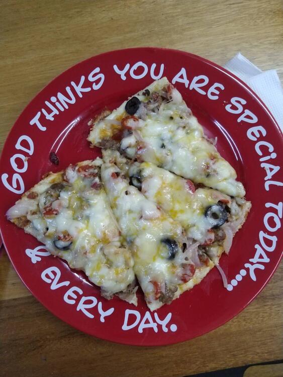 Birthday plate